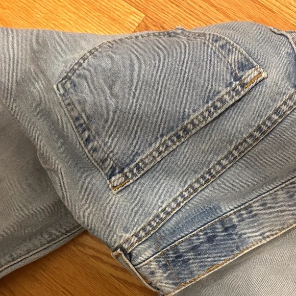 Abercrombie & Fitch Light Blue Flare Jeans - Picture 3 of 5